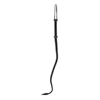 Peitsche mit verstärktem Griff und Riemen aus Leder Peitsche mit verstärktem Griff und Riemen aus Leder