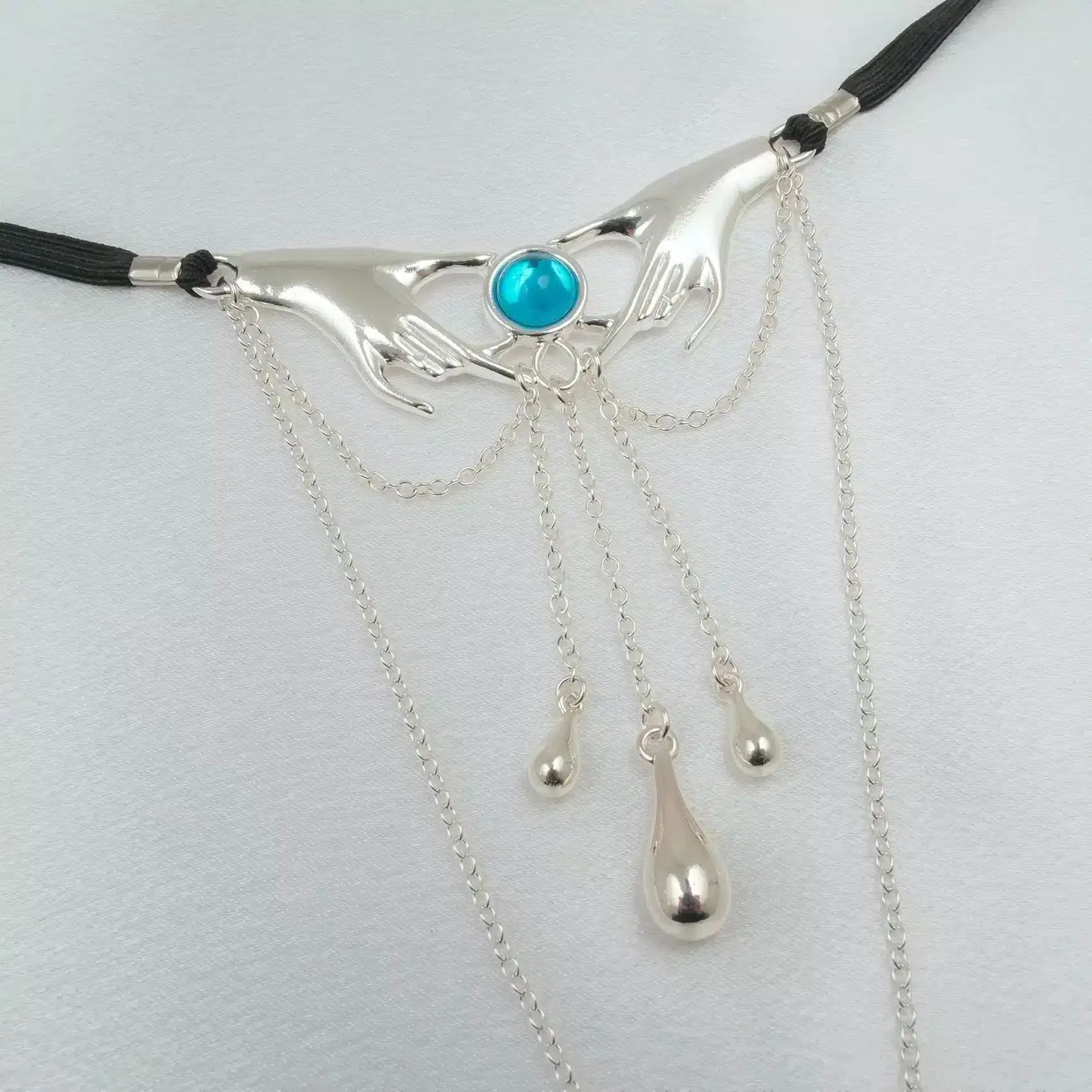 Sylvie Monthulé - G-String-Schmuck Secret Caress | Silber Größe 52 – Bild 2