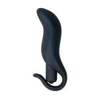 Black Velvets + Vibe: Vibro-Analplug, schwarz Black Velvets + Vibe: Vibro-Analplug, schwarz
