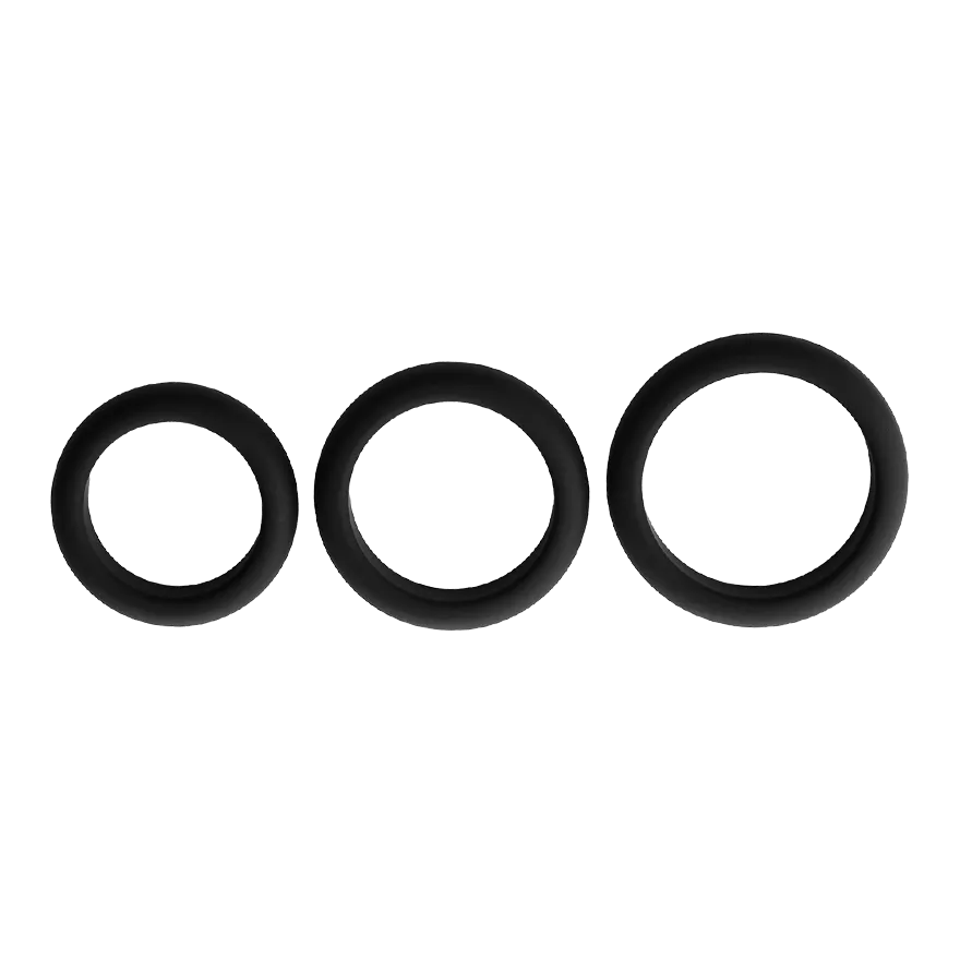 Ramrod - Cockring Pack, 3 Stück, 4 - 5 cm Ramrod - Cockring Pack, 3 Stück, 4 - 5 cm