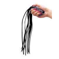 Mini-Lederpeitsche, schwarz Mini-Lederpeitsche, schwarz