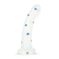 Dildo Collection Blossom Bliss Dildo – Blaues Glitzerdesign 19 cm Dildo Collection Blossom Bliss Dildo – Blaues Glitzerdesign 19 cm