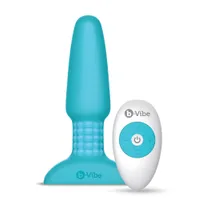 B-Vibe Rimming: Vibro-Plug mit Fernbedienung, teal B-Vibe Rimming: Vibro-Plug mit Fernbedienung, teal