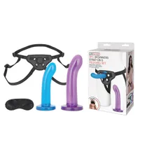 LUX FETISH Beginners Strap-On & Pegging Set (3pc) LUX FETISH Beginners Strap-On & Pegging Set (3pc)