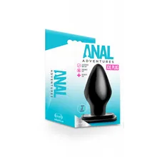 Anal Adventures - XXL Plug - Schwarz