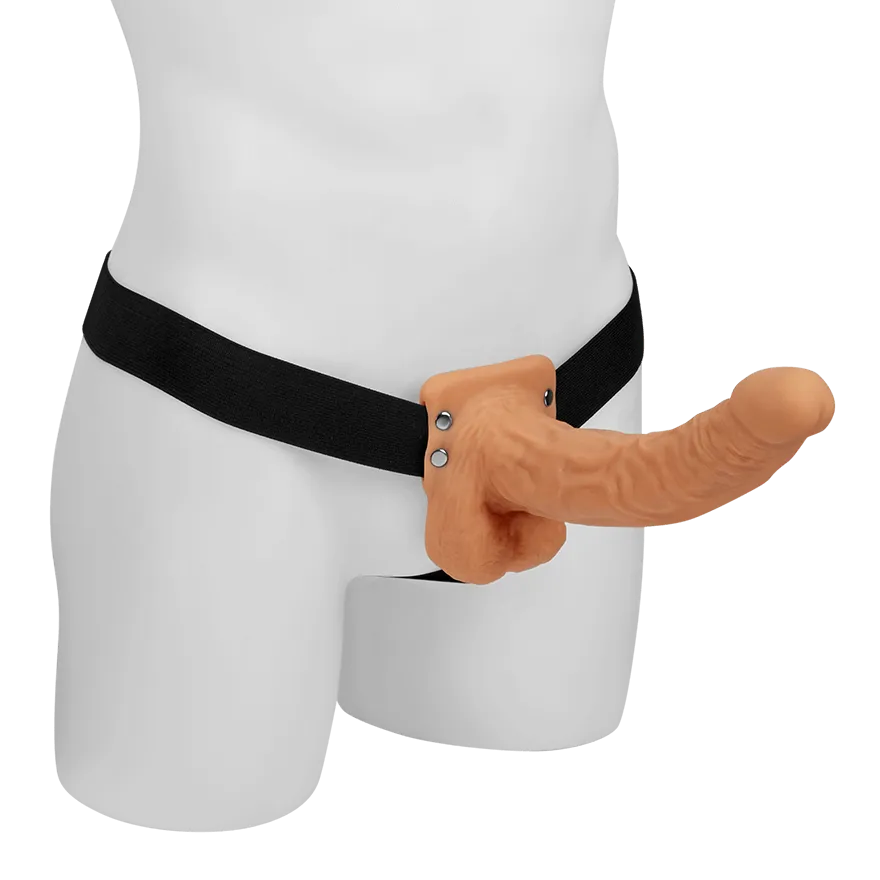 Hollow Strap-On with Balls, 25 cm Hollow Strap-On with Balls, 25 cm