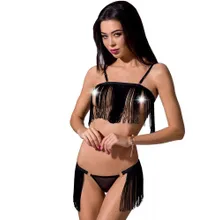 Passion Kassandra: Ouvert-Dessousset, schwarz (L/XL) Passion Kassandra: Ouvert-Dessousset, schwarz (L/XL)