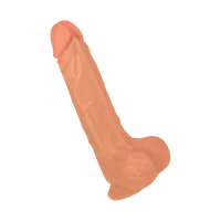 Realistischer Naturdildo mit Saugfuß, 21 cm Realistischer Naturdildo mit Saugfuß, 21 cm