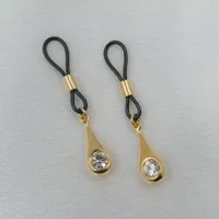 Sylvie Monthulé - Brustwarzenschmuck Gold und Diamant Brusttropfen Sylvie Monthulé - Brustwarzenschmuck Gold und Diamant Brusttropfen