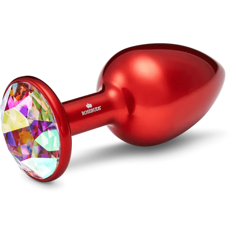 Rosebuds™ - Medium Alu Rot Kristall – Bild 2