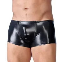 Wetlook Heren Boxer Met Rits Wetlook Heren Boxer Met Rits