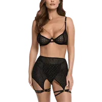 3tlg. luxuriöses Dessous-Set 3tlg. luxuriöses Dessous-Set