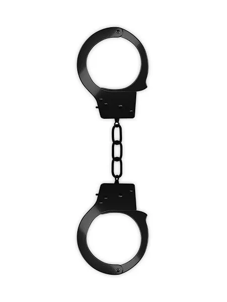 Ouch! Beginners Handcuffs: Handschellen, schwarz Ouch! Beginners Handcuffs: Handschellen, schwarz