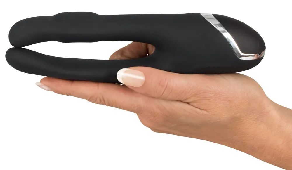 Doppelvibrator, 18,7 cm, 2 Motoren, 10 Vibrationsmodi – Bild 3