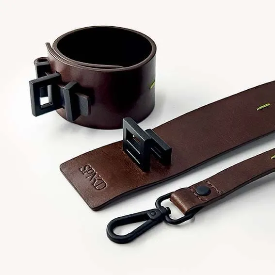 SPNKD - Whisper Handschellen | Dunkelbraun Größe S – Bild 2