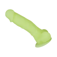 Fluoreszierender Naturdildo, 17 cm Fluoreszierender Naturdildo, 17 cm