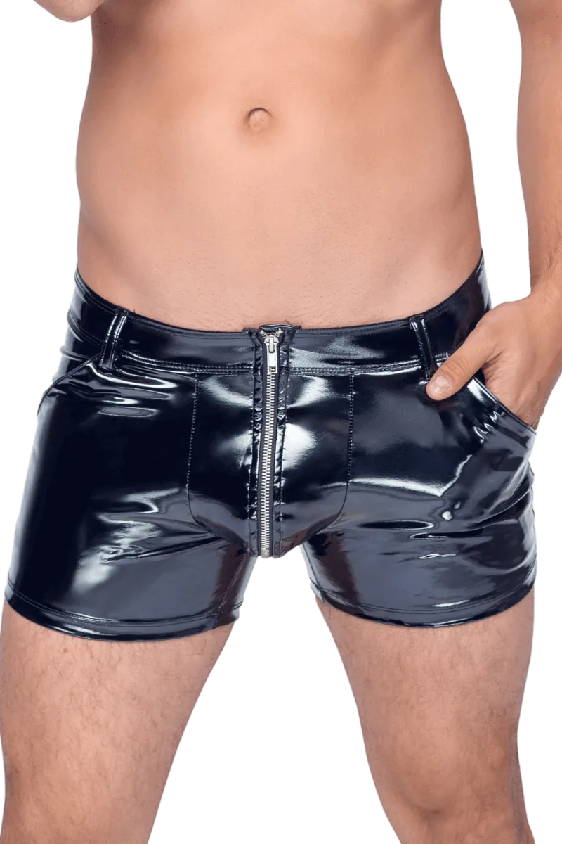 Herren Lackpants schwarz Herren Lackpants schwarz