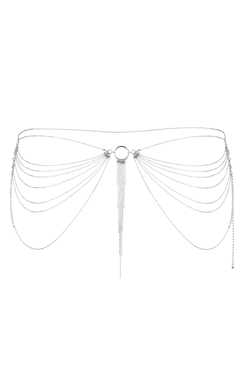 Körperkette in silber Körperkette in silber