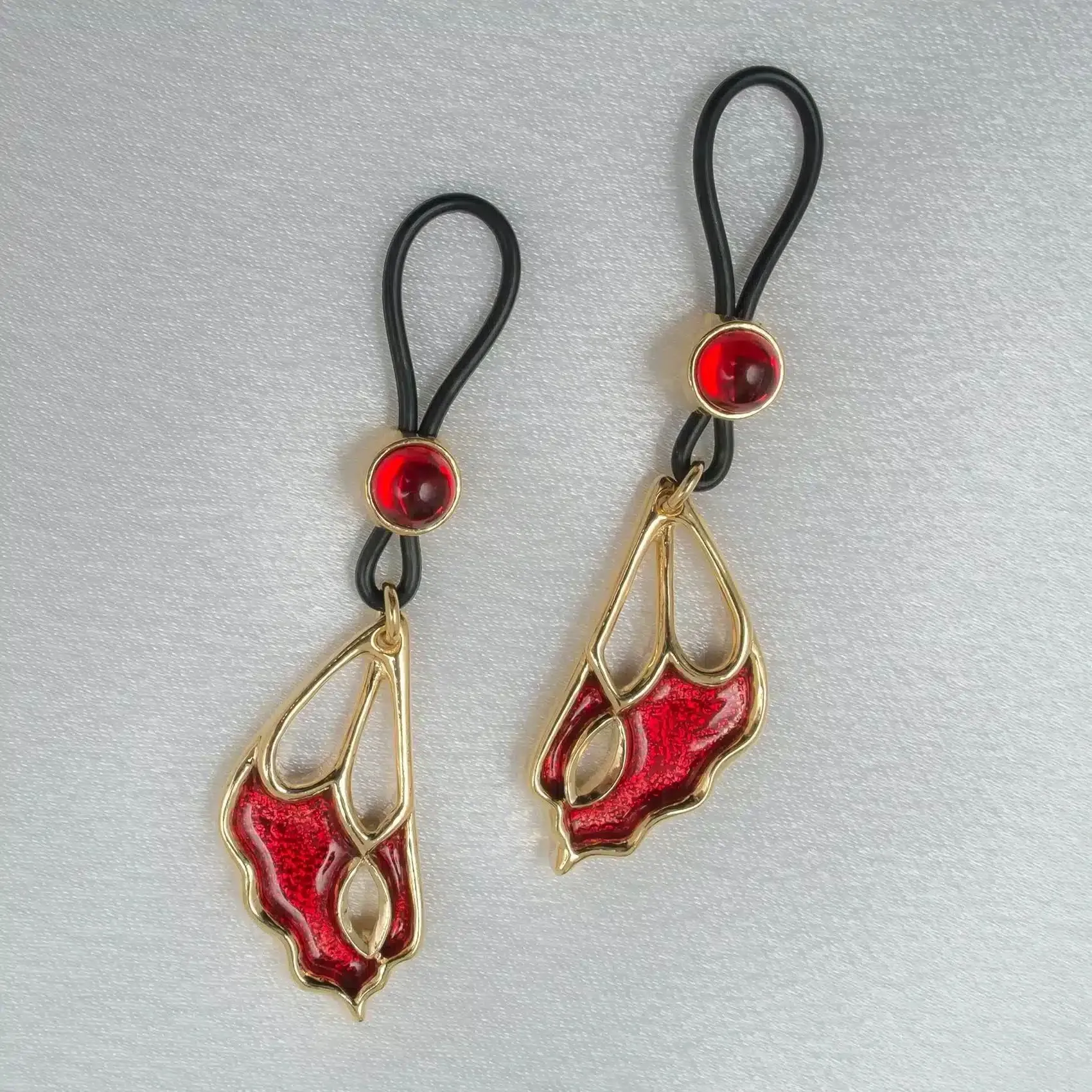 Sylvie Monthulé - Truhenschmuck Schmetterlingsflügel | Gold – Bild 2