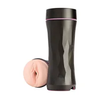 Mystim Opus E Vagina: Elektro-Masturbator, schwarz/haut Mystim Opus E Vagina: Elektro-Masturbator, schwarz/haut