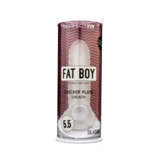 Perfect Fit Fat Boy Checker 5.5: Penishülle, transparent Perfect Fit Fat Boy Checker 5.5: Penishülle, transparent
