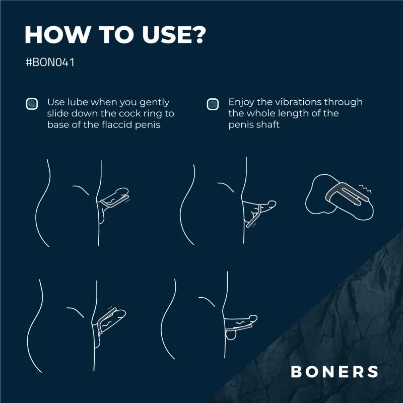 Boners »Tune« Penisring mit Vibration – Bild 3