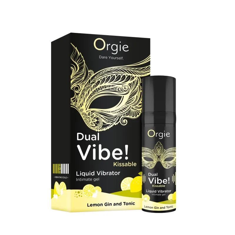 Orgie - Dual Vibe Liquid Vibrator Lemon Gin & Tonic – Bild 3