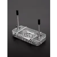 Triune Ball Butcher with Spikes: Acryl-Hodenpranger Triune Ball Butcher with Spikes: Acryl-Hodenpranger