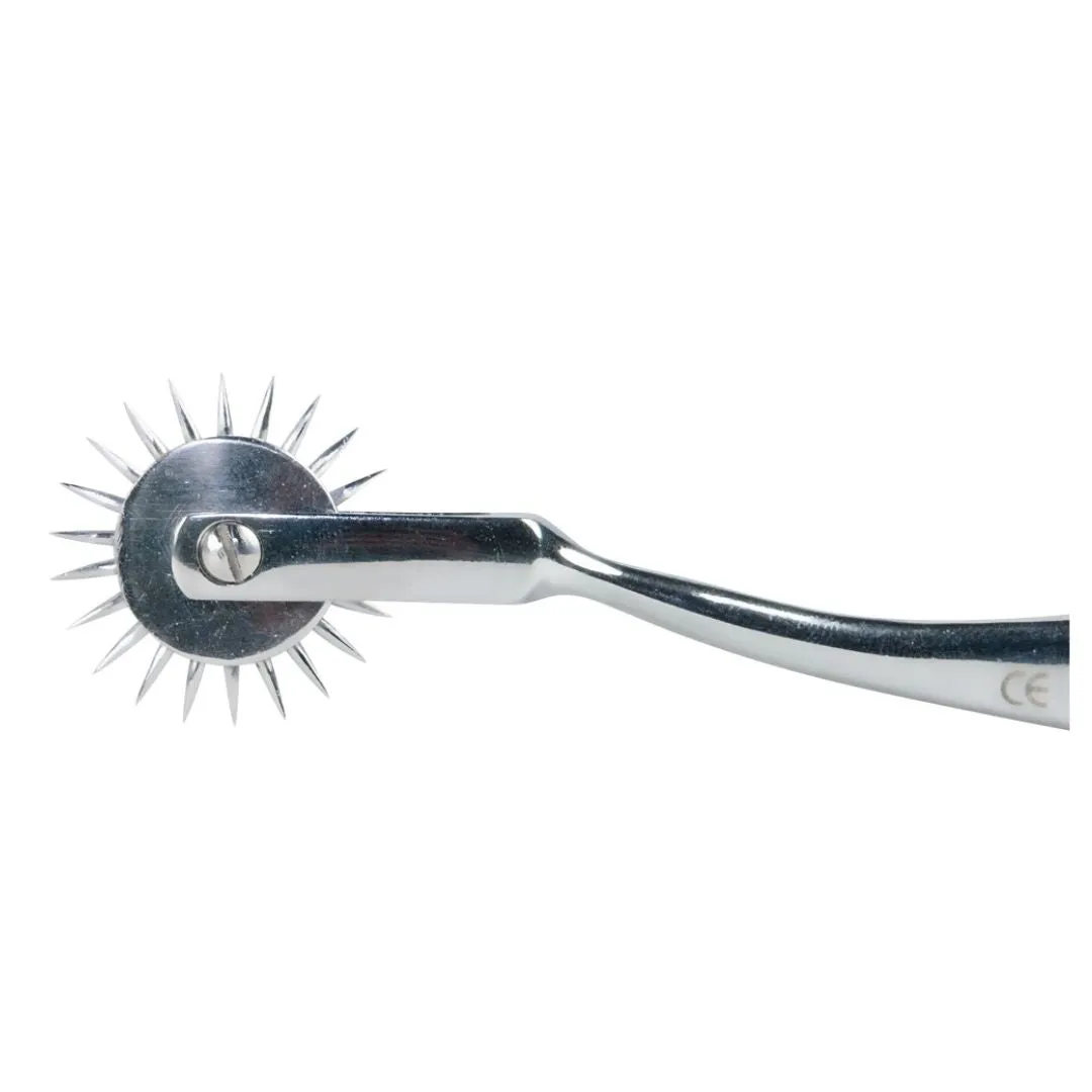 Nervenrad „Pin Wheel“ aus verchromten Messing – Bild 3