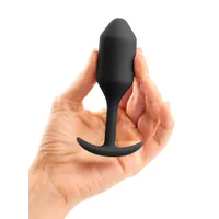 B-Vibe Snug Plug 2: Analplug, schwarz B-Vibe Snug Plug 2: Analplug, schwarz