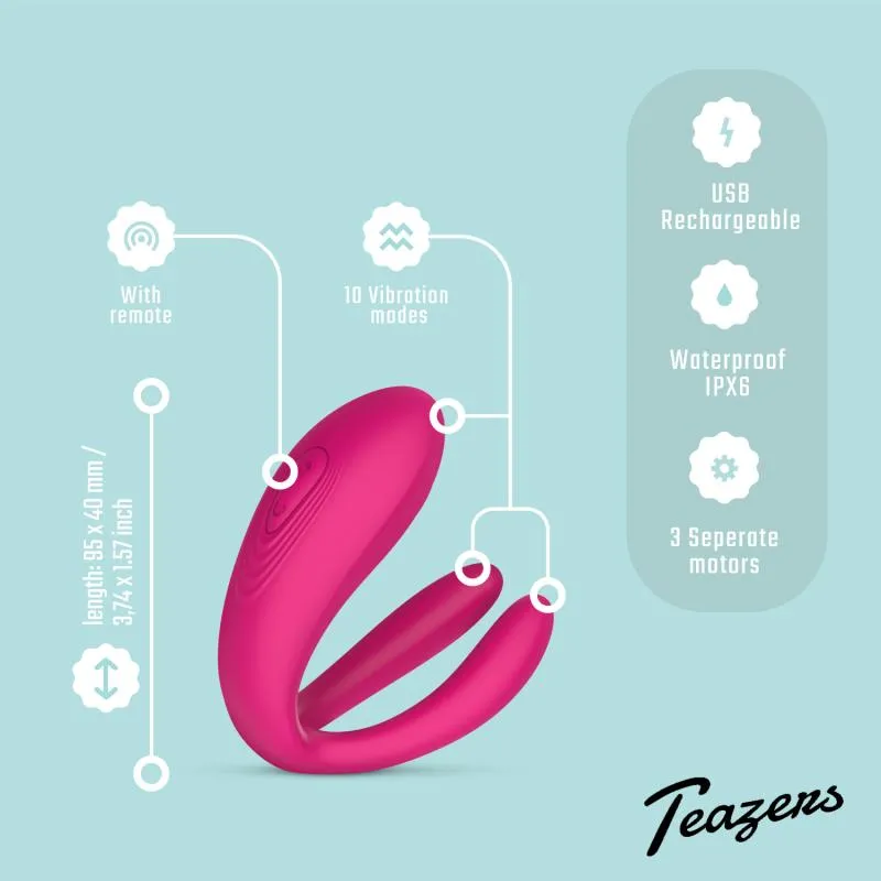 Teazers »U-Form« Paarvibrator – Bild 5