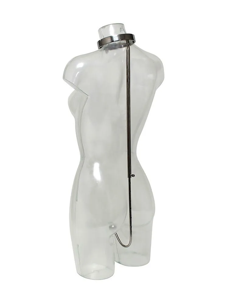 Bondage Hook attached to Collar: Edelstahl-Bondagehaken mit Halsfessel Bondage Hook attached to Collar: Edelstahl-Bondagehaken mit Halsfessel