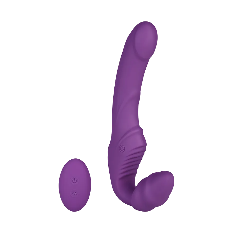 Paarvibrator aus Silikon, 22 cm Paarvibrator aus Silikon, 22 cm