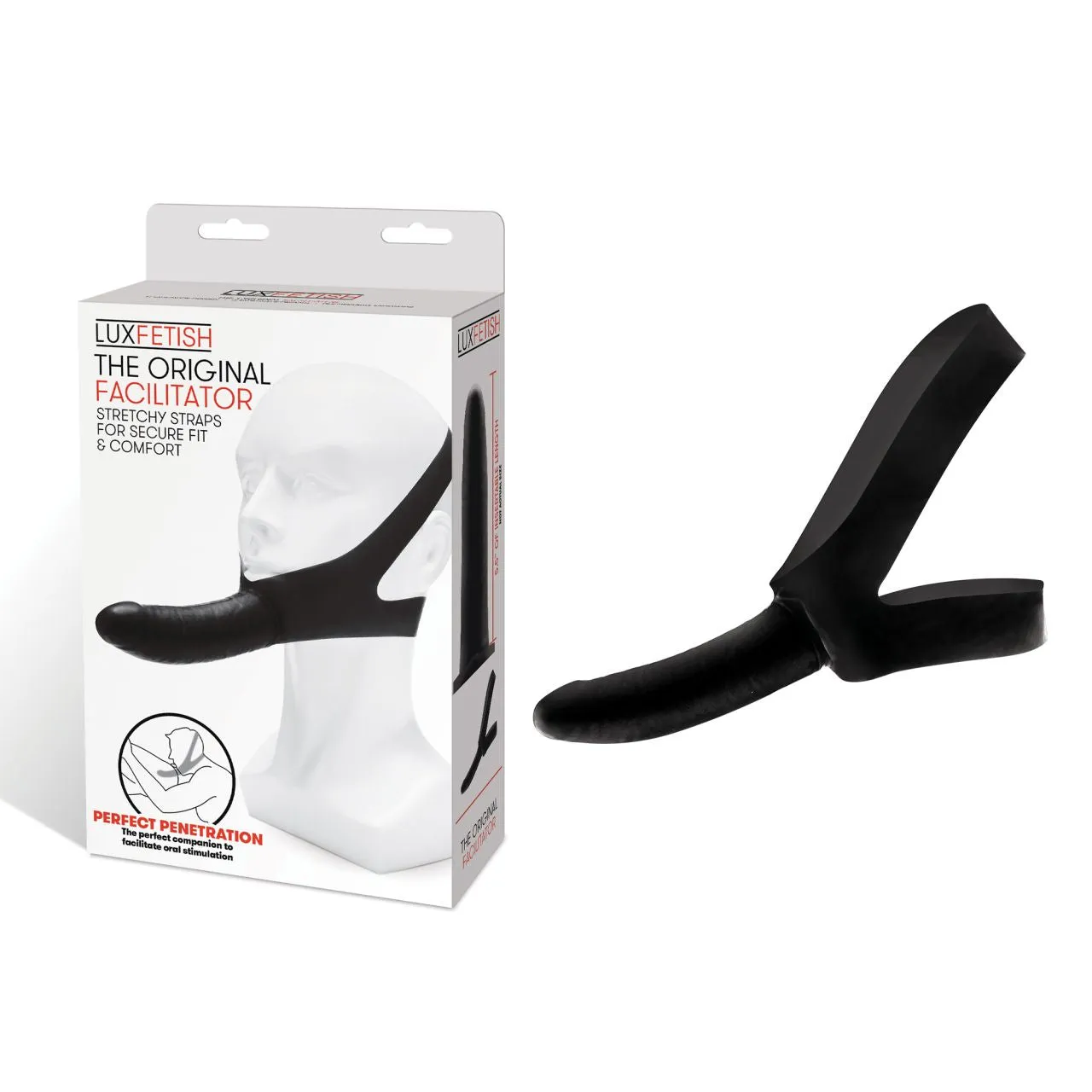 LUX FETISH The Original Facilitator - Black LUX FETISH The Original Facilitator - Black