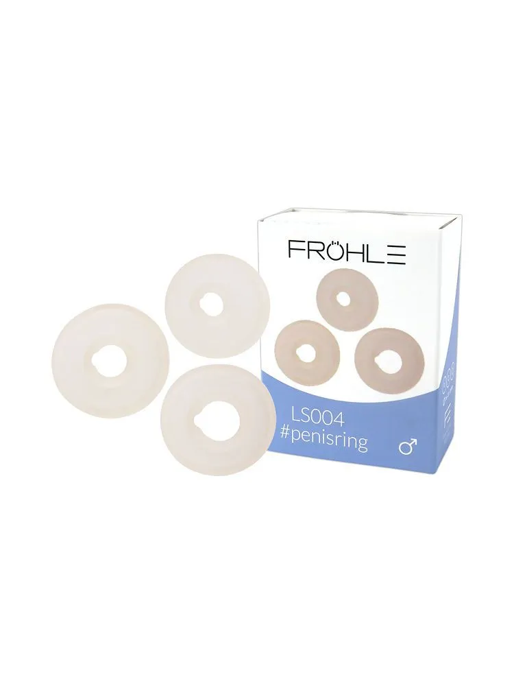 Fröhle: LS004 Liebesmanschette 3er-Set, transparent Fröhle: LS004 Liebesmanschette 3er-Set, transparent