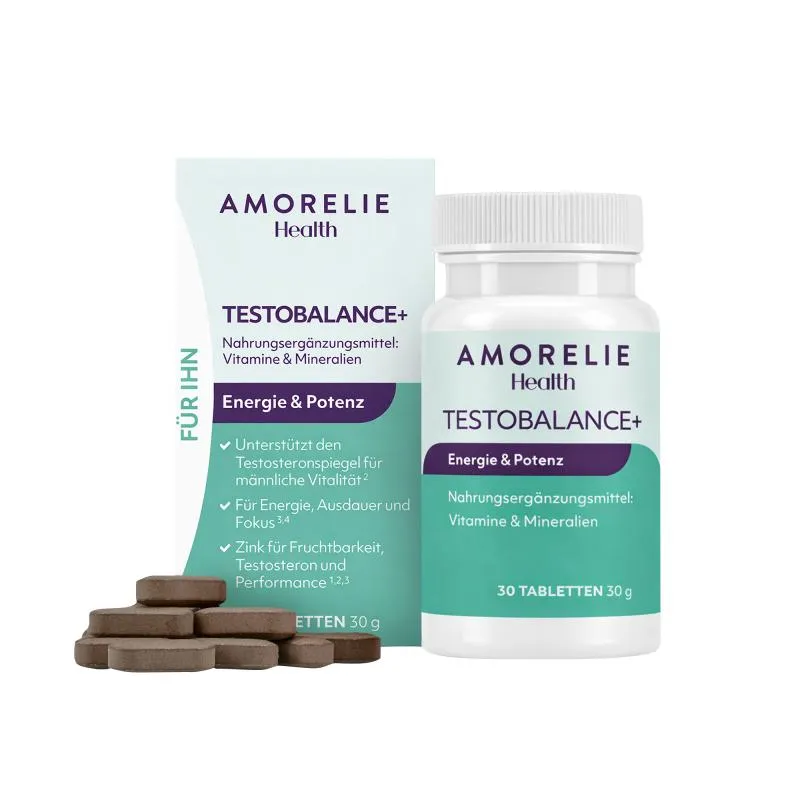 AMORELIE Health »TestoBalance+« für Ihn – 30 Tabletten – Bild 4