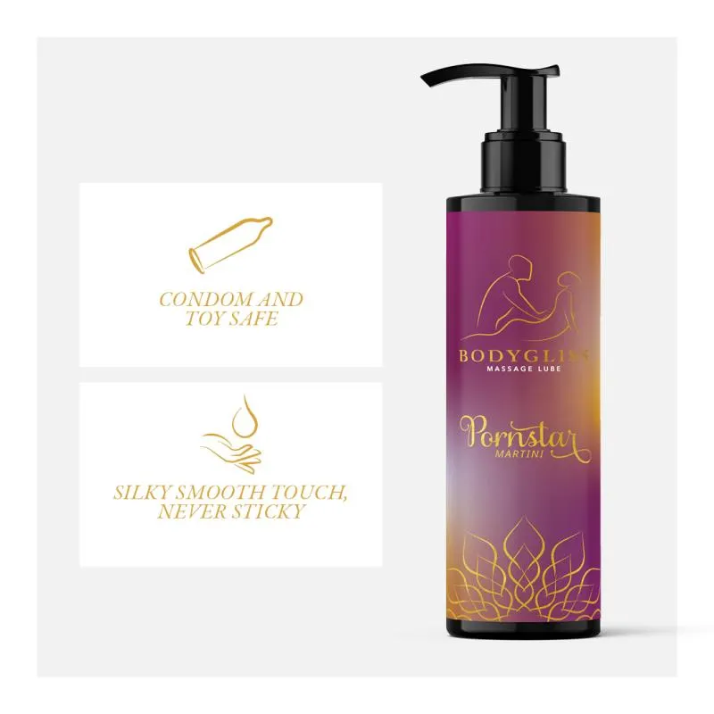 BodyGliss - Massageöl und Gleitmittel in 1 Pornstar Martini - 150 ml – Bild 5