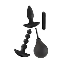 Black Velvets Anal Kit: Analtoy-Set, schwarz Black Velvets Anal Kit: Analtoy-Set, schwarz