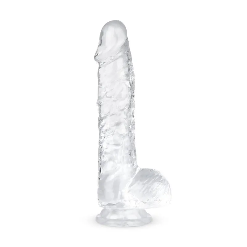 Jelly Dildo mit Hoden - 15 cm – Bild 3