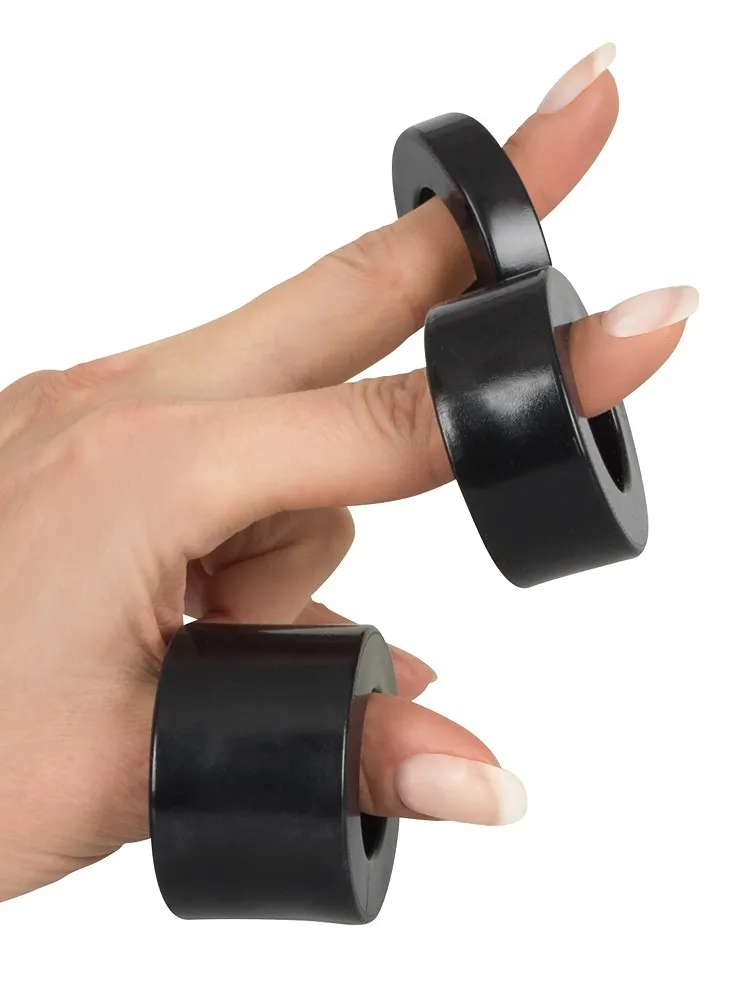 Rebel Ball Stretching Kit: Hodenstretcher-Set, schwarz Rebel Ball Stretching Kit: Hodenstretcher-Set, schwarz