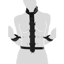 Fetish Fantasy Harness: Körperfessel, schwarz Fetish Fantasy Harness: Körperfessel, schwarz