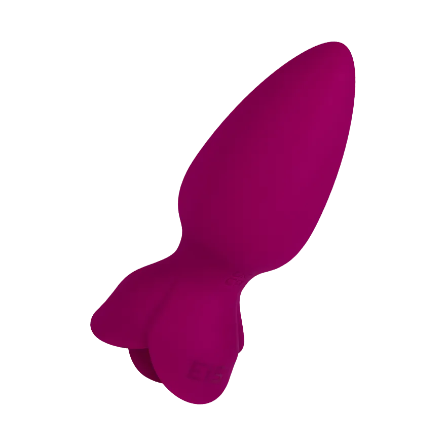 Rosenförmiger Analvibrator aus Silikon, 10,5 cm Rosenförmiger Analvibrator aus Silikon, 10,5 cm