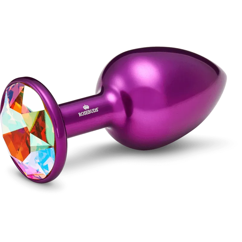 Rosebuds™ - Medium Alu Violett Kristall Rosebuds™ - Medium Alu Violett Kristall