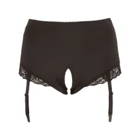 Taillen-Slip ouvert mit Strapsen Taillen-Slip ouvert mit Strapsen