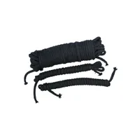 Bad Kitty Bondage-Seileset 3-teilig, schwarz Bad Kitty Bondage-Seileset 3-teilig, schwarz