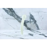 Kristall Dildo Olivia - Weiß Jade Kristall Dildo Olivia - Weiß Jade