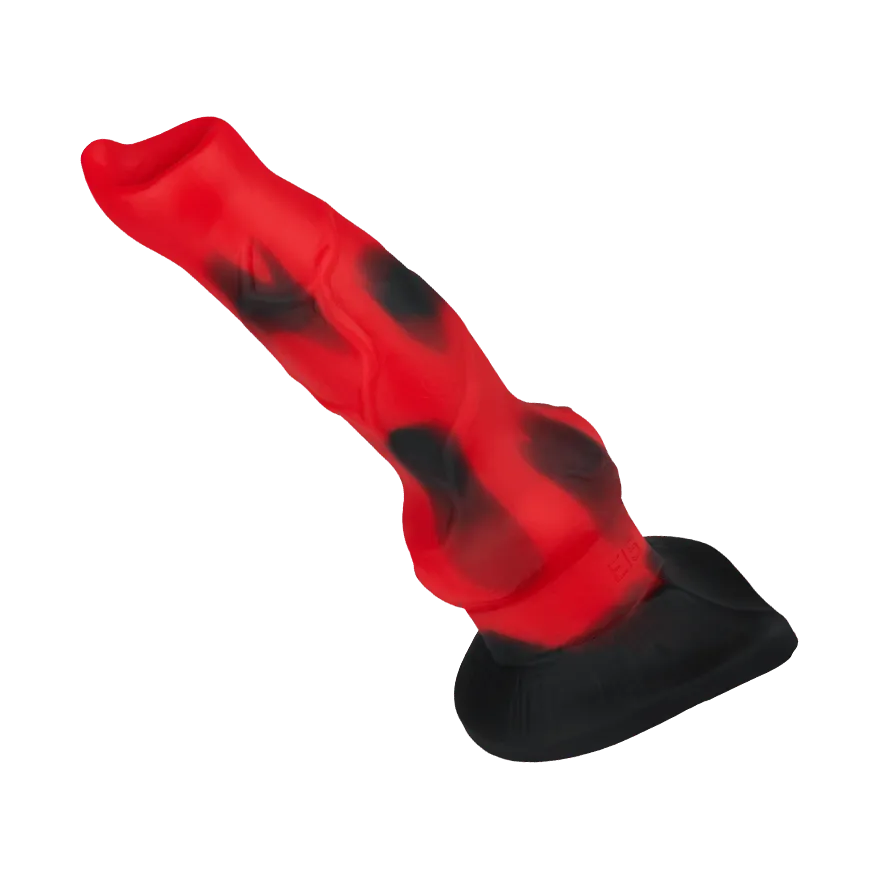 Monster-Vibrator aus Silikon, 18,5 cm Monster-Vibrator aus Silikon, 18,5 cm