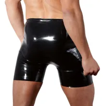 Latex-Pants mit Showmaster-Öffnung für Penis und Hoden Latex-Pants mit Showmaster-Öffnung für Penis und Hoden