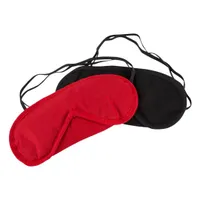 Augenmasken-Set in Rot und Schwarz Augenmasken-Set in Rot und Schwarz