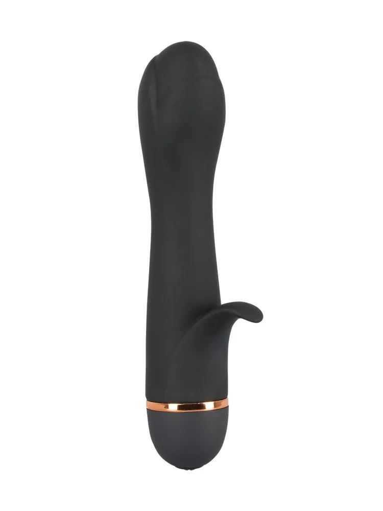 Bendy Tulip: Bunny-Vibrator, schwarz Bendy Tulip: Bunny-Vibrator, schwarz